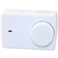 Action Camera Silicone Case Lens mi Yi 2 4K / Xiaomi Yi Lite - White