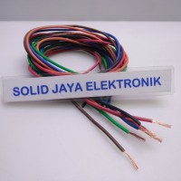 Kabel AWG Kabel Tunggal Kabel Perdana 0.75 mm Tembaga Asli