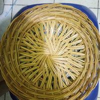 Ingke/Piring Rotan/Bambu/Lontar/Anyaman