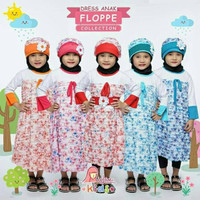 DRESS ANAK FLOPPE miulan baju gamis anak terbaru miulan harga murah