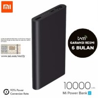 Jual Xiaomi Powerbank 10000 MAh Fast Charging Mi Pro 2 - Original Murah
