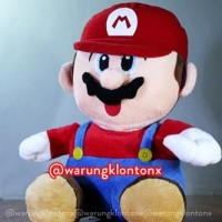 PAKET HEMAT BONEKA SUPER MARIO BROS & LUIGI BIG SIZE 40CM HIGH QUALITY