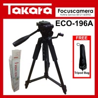 New Tripod Takara ECO 196A For kamera Mirroless DSLR Canon Sony Nikon
