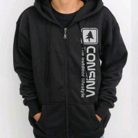 ZIPPER CONSINA JAKET OUTDOOR HOODIE