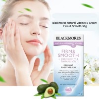 Jual Blackmores Natural Vitamin E Cream Firm & Smooth 50g, Avocado, Vit A Murah