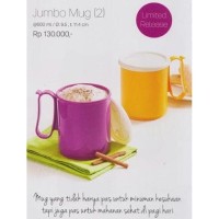 Promo Tupperware Jumbo Mug Gelas Cangkir Besar Termurah Murah