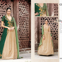 Gulzar Anarkali 06/Maxi Dress Gamis Pesta India/Gaun Pengantin Import