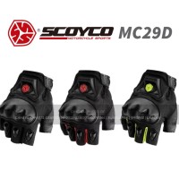Jual Sarung Tangan Motor - SCOYCO MC29D (Half Finger) - Murah Keren Aman Murah