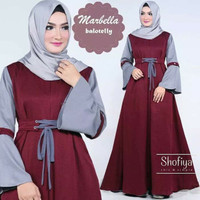 Jual BAJU GAMIS MUSLIMAH SYARI DRESS CANTIK UNIK PEMUTIH WAJAH SEPATU MURAH Murah