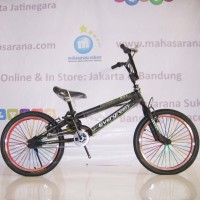 Sepeda BMX Evergreen E3 Freestyle 8 Tahun-Dewasa Rangka Steel V-Brake