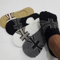 wg Kaos Kaki Pria Pendek untuk Sepatu Wakai dengan motif