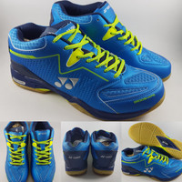 Sepatu Badminton Yonex Power Cushion 750 Ergoshape Blue Volt