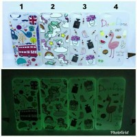 Case glow in the dark oppo a37,neo 5,neo 7,f1s,f3,vivo v5,y65,y69,v7