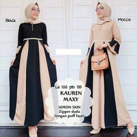 Gamis wanita murah KAUREN bahan wolfis