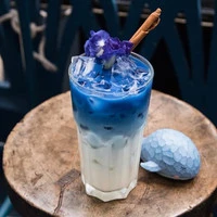 Pure blue tea Matcha powder bubuk 100% original -pewarna makanan alami