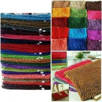 Super Hot! KESET CENDOL MICROFIBER 40X60 .CM \ KESET BULU ALAS KARPET