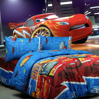 grosir sprei dan bedcover murah/anak/mobil,car,/katun panca