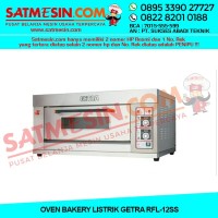 Oven Bakery Murah 2 loyang Listrik dan gas GETRA (RFL-12SS)