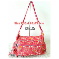 Jual KP616M Tas Selempang Wanita Import Kipling Motif 6Ruang Murah