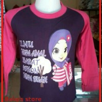 KAOS KARAKTER ISLAMI ANAK ILMU TANPA AMAL Diskon