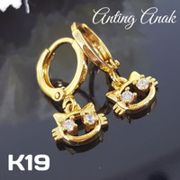 K019 Anting Anak Xuping Yaxiya - Perhiasan Lapis Emas 18K