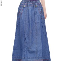 Jual Rok Jeans Anak Bordir Bunga Murah