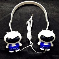 Headset Vivo Stereo Headphone handsfree Boneka Oppo Big Bass