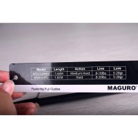 Rod Joran Pancing Spinning Maguro Whiskers untuk Galatama Casting pa