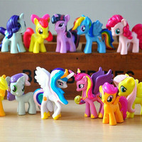 Jual Figure Set My Little Pony Isi 1 12 Pcs / Figurine Murah Mainan AFA0833 Murah
