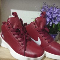 Sepatu wanita nike kulit 716-1 sneakers kets