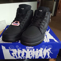 TERMURAH & TERLARIS ! ! ! SEPATU SEKOLAH LOGGO LEGEND HI LACOSTE BLACK