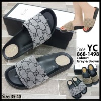 GUCCI YS-868-1498 Slide Sandals