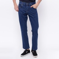 Edwin Celana Jeans Vegas 03 Reguler Fit Pria Panjang warna Medium Blue