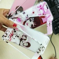 ANIMASI KOREA PLUS TEMPERGLASS FOR IPHONE 6