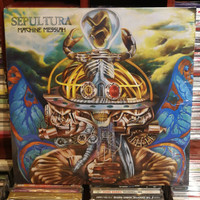 LP Sepultura - Machine Messiah Album Vinyl Piringan Hitam (2LP)