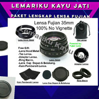 Lensa Mirrorless Paket Lengkap Lensa Fix Lensa Fujian 35mm f1.6