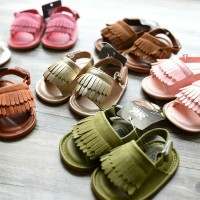 SEPATU SANDAL BAYI BELAJAR JALAN SOL KARET (6-12 BULAN)