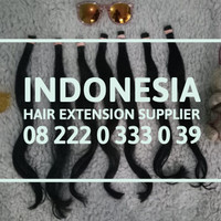 Rambut Sambung Hair Extension SUPER TEBAL 60CM Per 100 Helai Murah