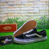 Sepatu Kets Olahraga Vans Oldskool Cowok/Cewek Premium Original Snea
