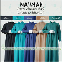 HIJABUNA SET GAMIS NAIMAH (S/M/L)