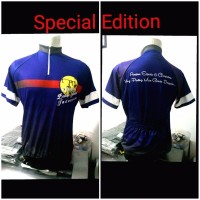Jersey Sepeda Balap Jadul Indonesia size M