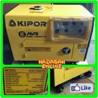 Genset Silent Diesel 5 kva KIPOR KDE 7000 TD 1 Phase - PROMO