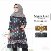 BATIK TUNIC UNGGUL JAYA, MOTIF SEGIRA, BATIK ASLI PEKALONGAN