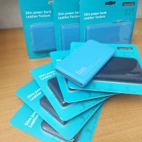 Power bank Bcare Slim power bank 7800mAH leather Texture original