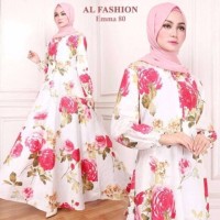 Baju Gamis Syari Bahan Katun Baju Muslim Wanita