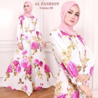 Baju Gamis Syari Bahan Katun Baju Muslim Wanita