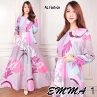 Baju Gamis Syari Bahan Katun Baju Muslim Wanita