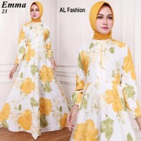 Baju Gamis Syari Bahan Katun Baju Muslim Wanita