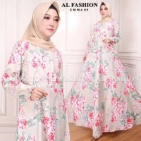 Baju Gamis Syari Bahan Katun Baju Muslim Wanita