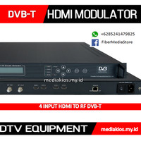 DVB-T HD Encoder Modulator HDMI To RF CATV Headend TV Kabel Digital